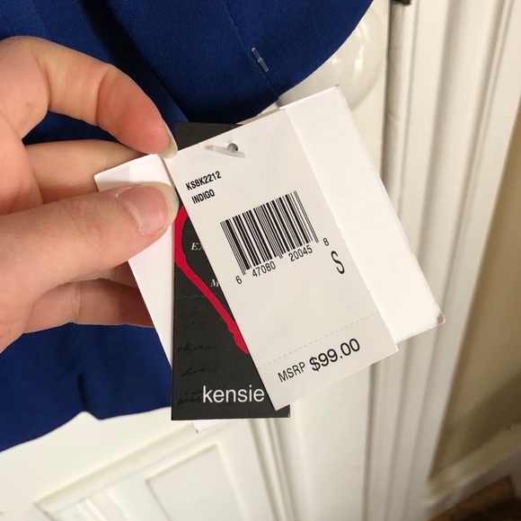 Kensie Bright Blue Blazer Size S - Picture 7 of 11